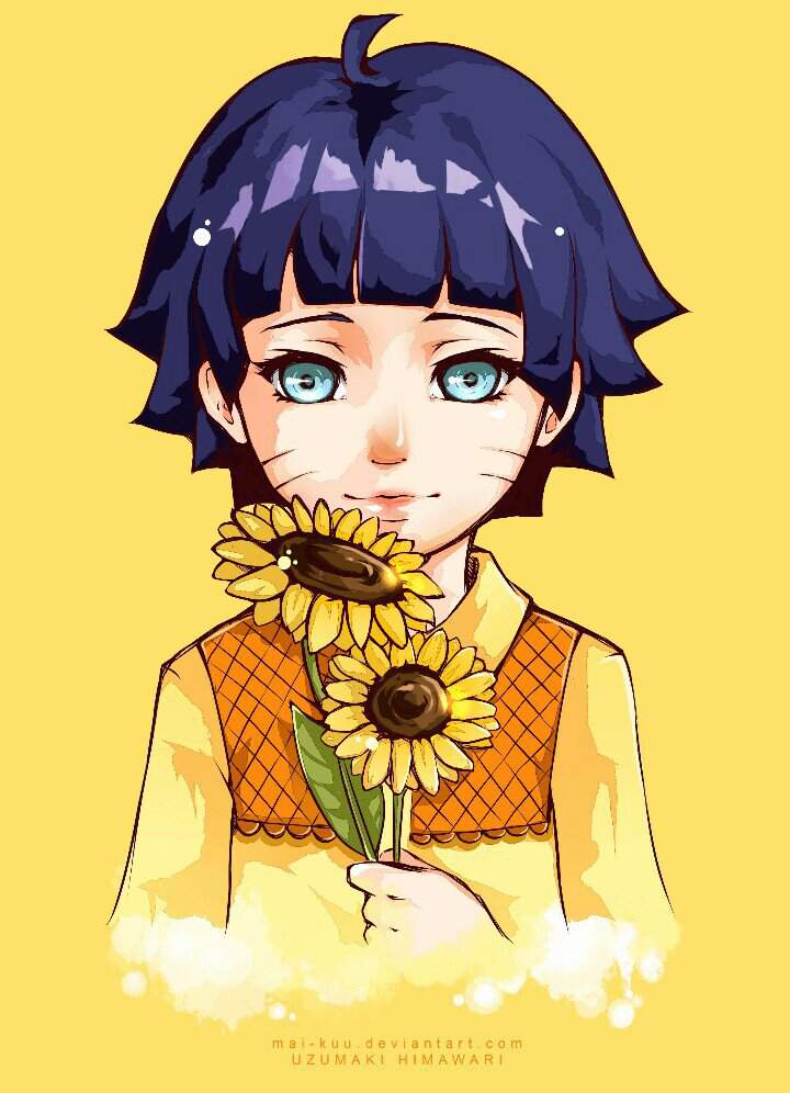 Himawari Uzumaki Wiki Otanix Amino