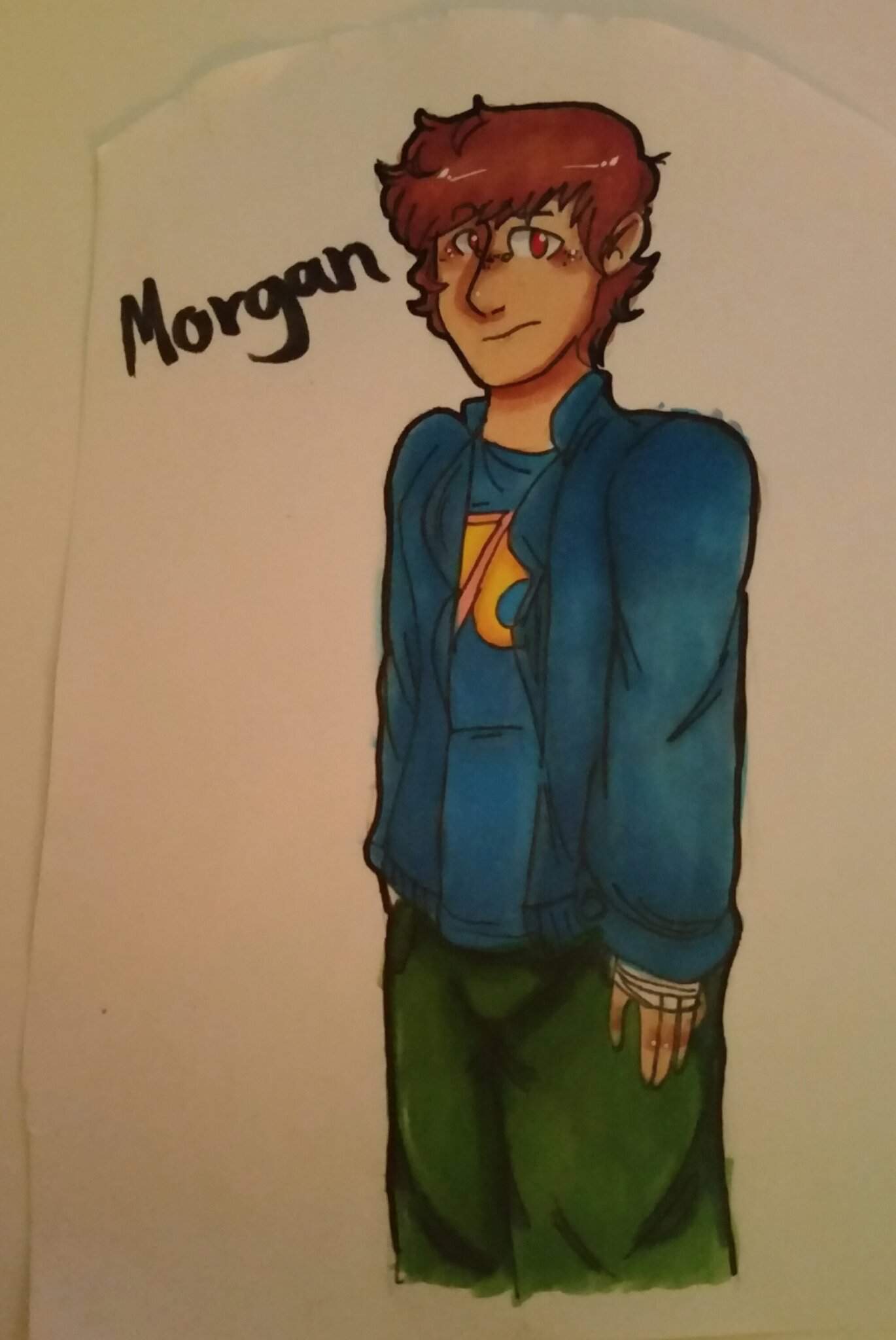 Ow Oc Morgan Ashe Fan Art Amino Amino