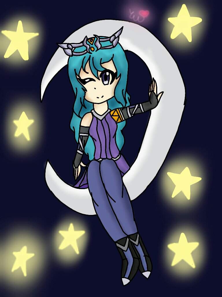 I Was Watching Funneh Videos When I Thought About Drawing Lunar