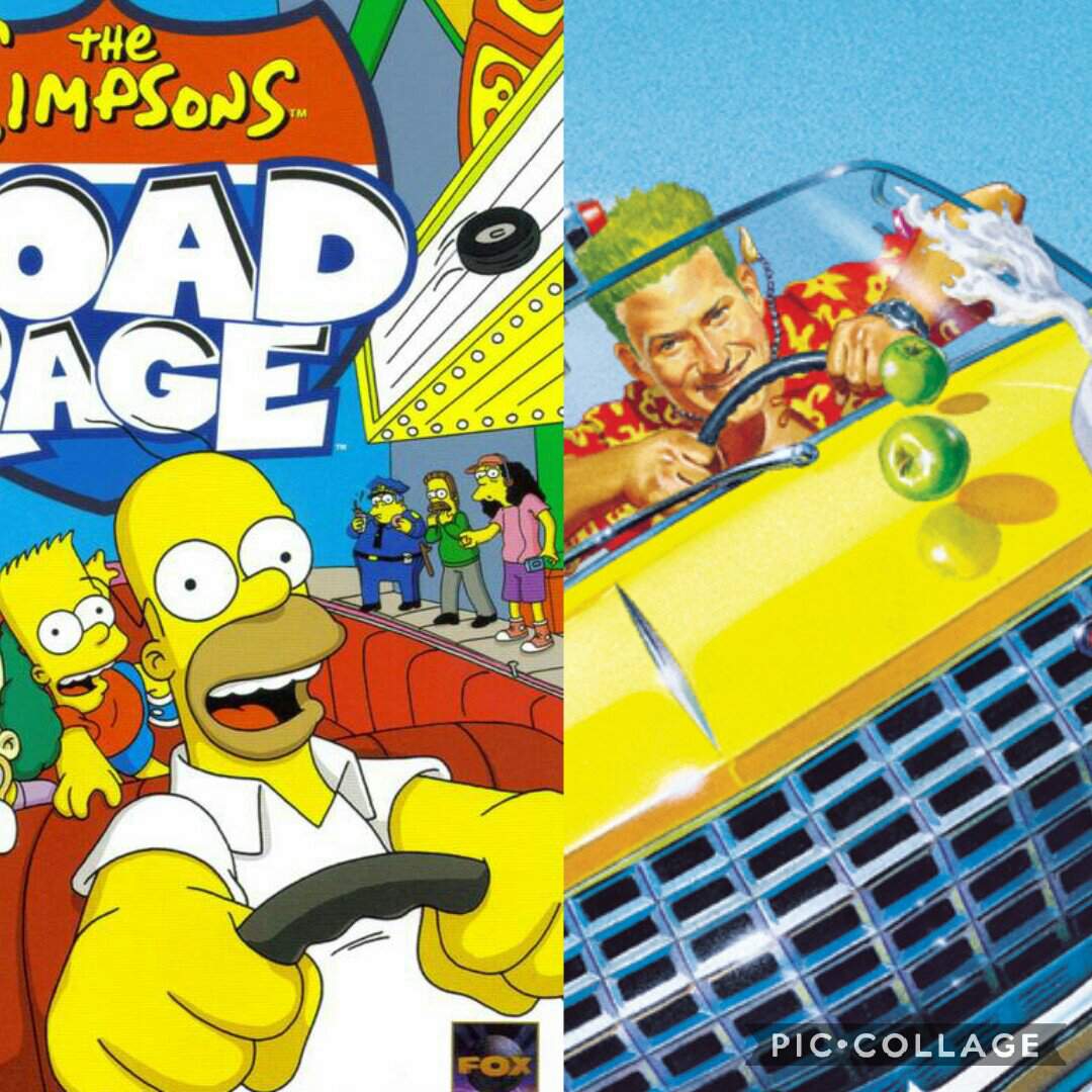 Characters In Simpsons Road Rage