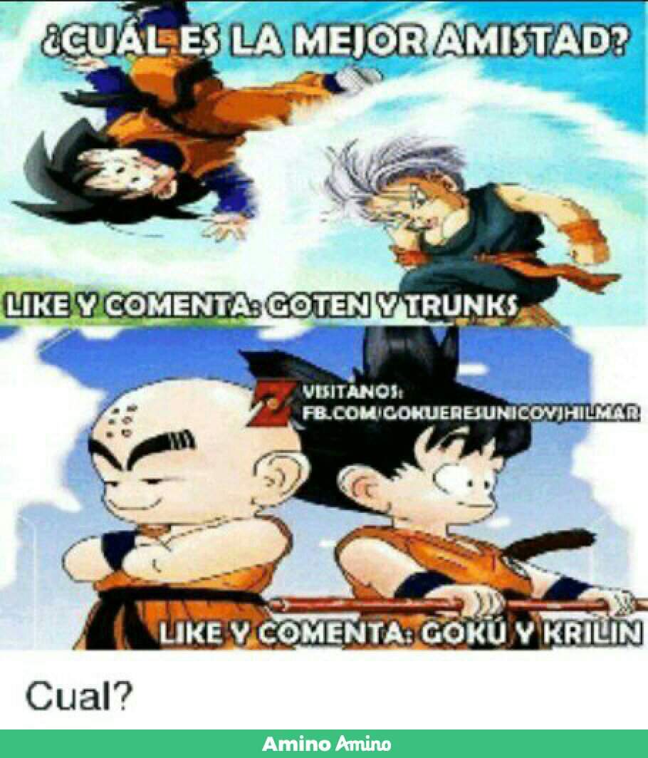Yo Krilin Y Goku Dragon Ball EspaÑol Amino