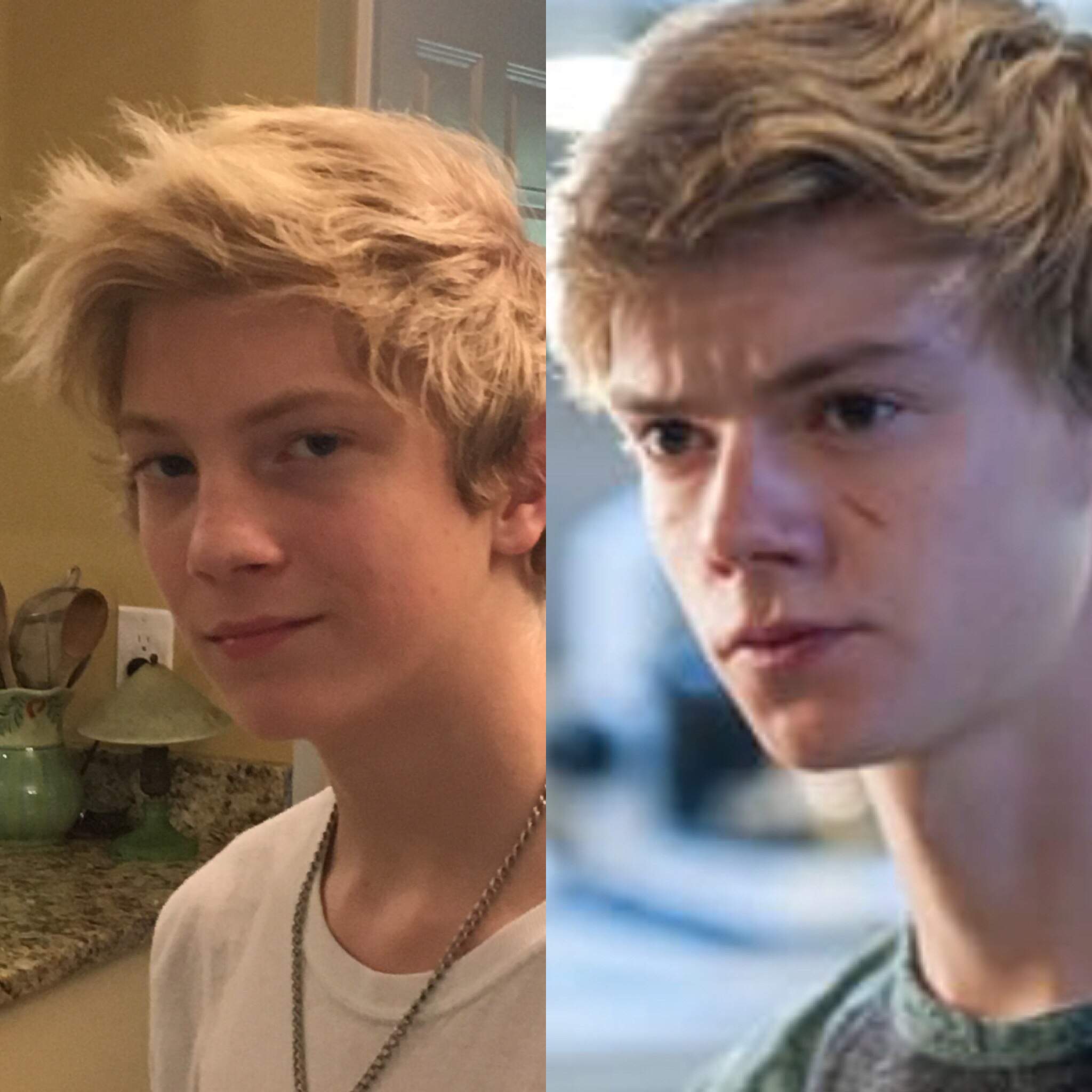 Thomas Brodie Sangster Doppelganger