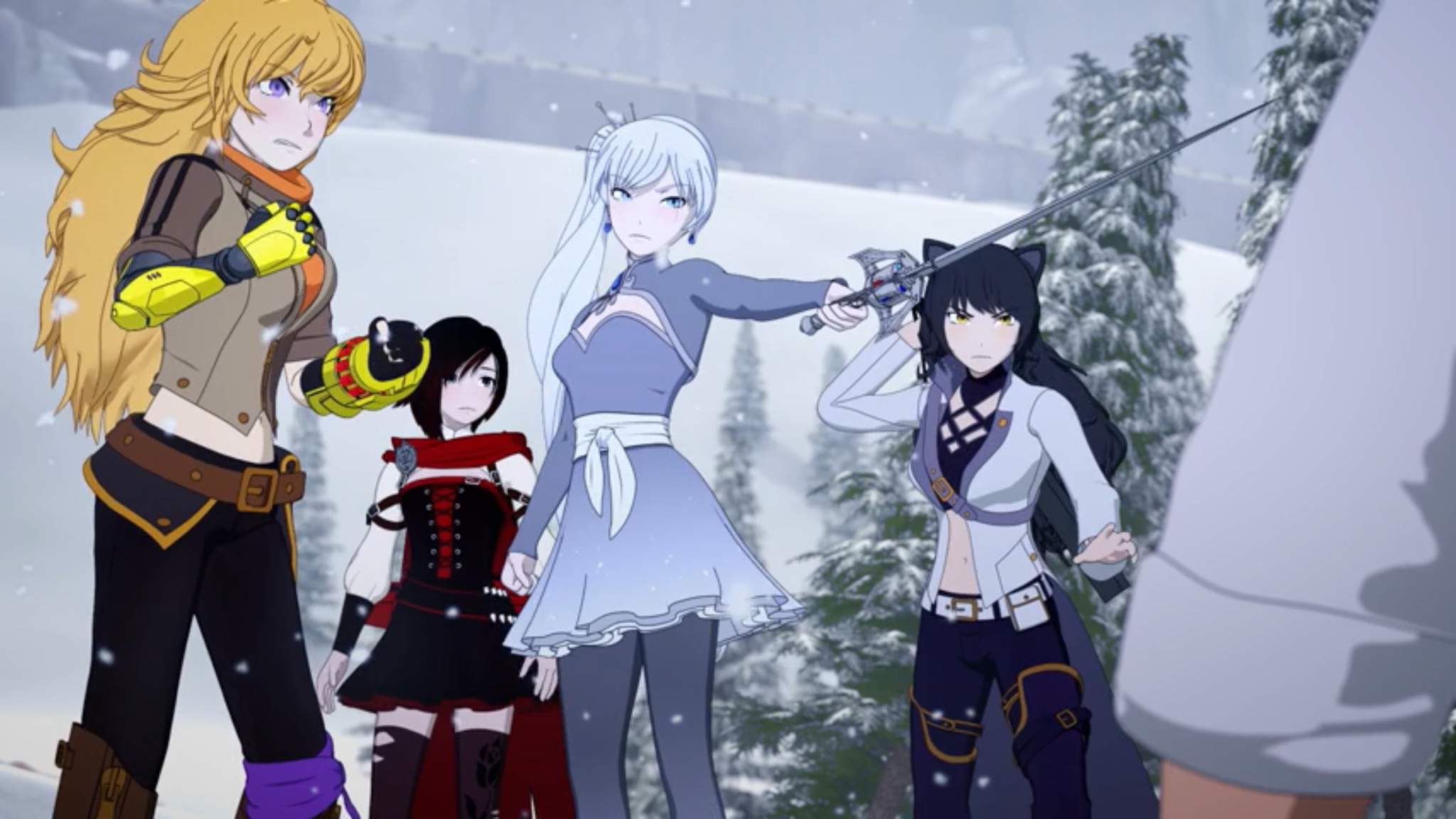 Quick Question About Weiss, Blake, and Yang RWBY Amino.