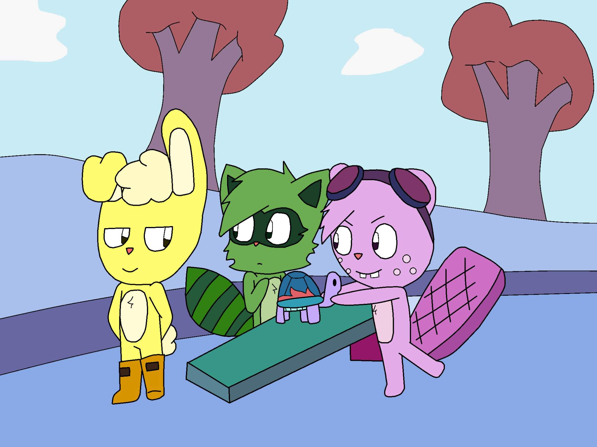 happy tree friends lifty and shifty