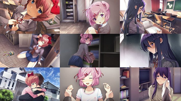 Doki doki literature club in japan