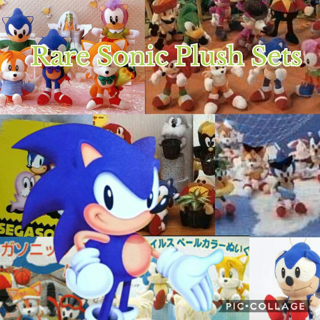 all the sonic plushies