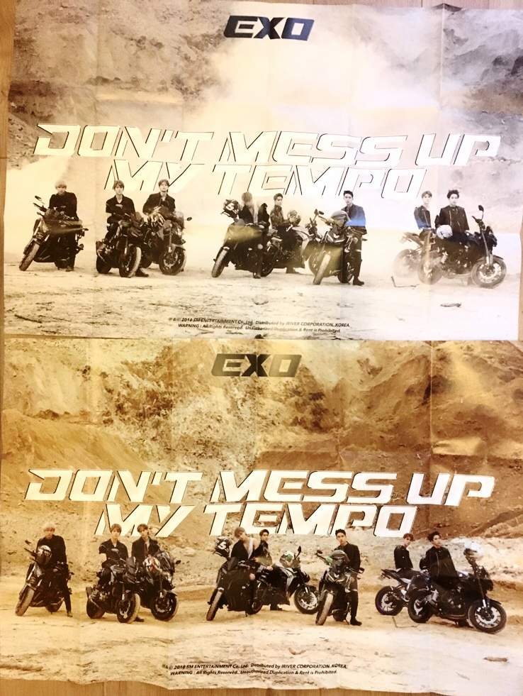 Don T Mess Up My Tempo Unboxing All 3 Versions Exo L S Amino
