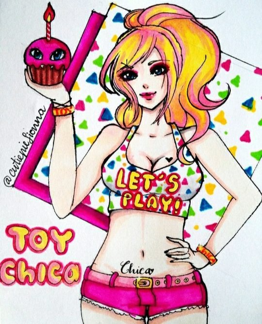 Toy Chica (рус. Игрушечная Чика) —аниматроник-курица из и...