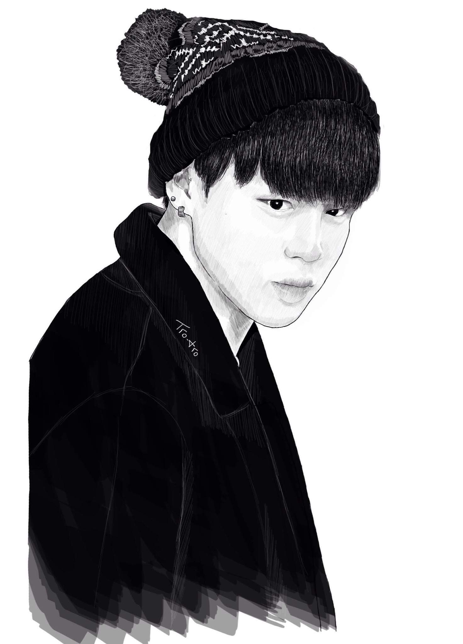 Jimin Hiver Fanart Bts France Amino