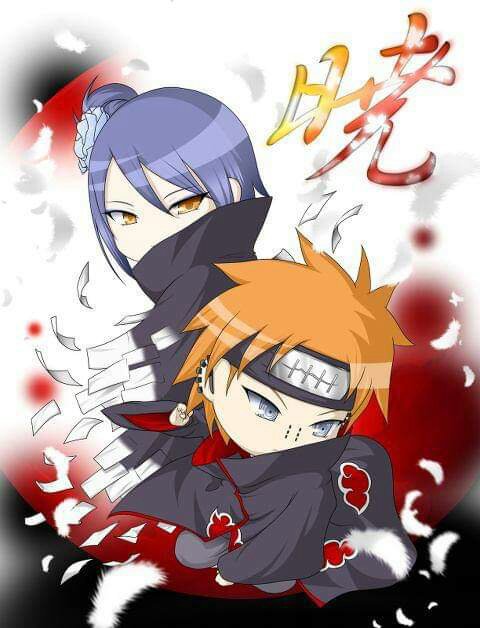 konan and pein akatsuki