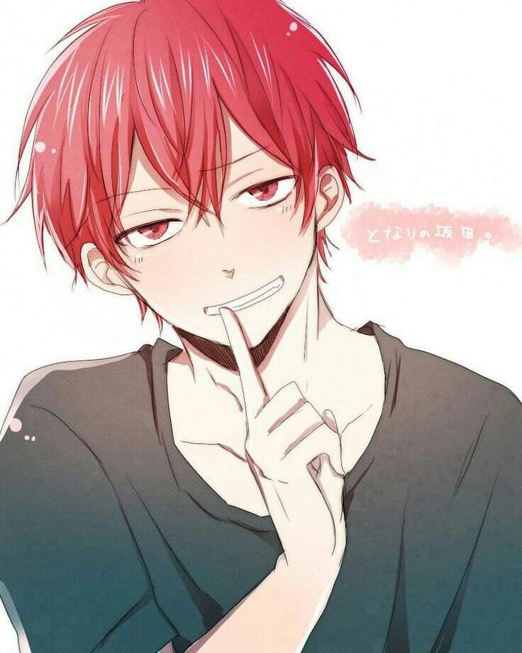 Red haired anime boys