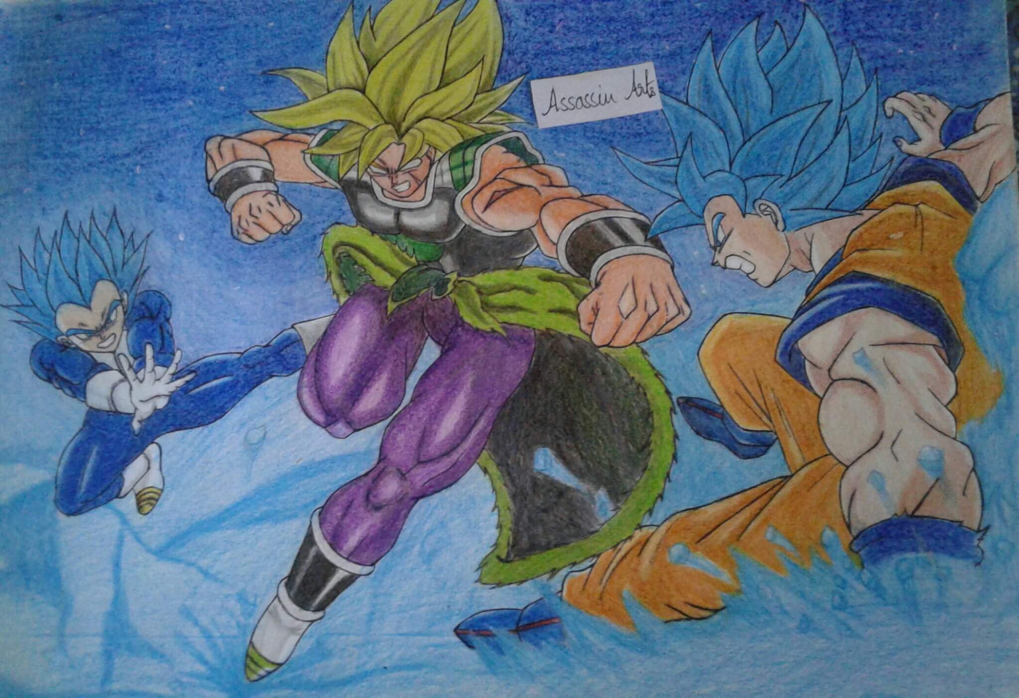 goku broly vegeta