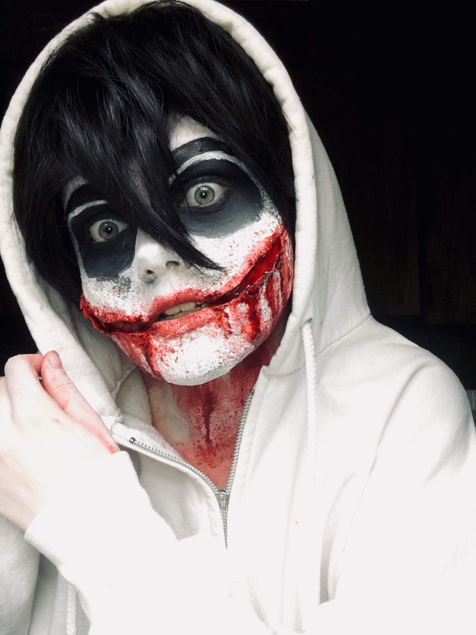 enke Onset tilfredshed Jeff the killer cosplay 🔪 | Special Effects Makeup Amino
