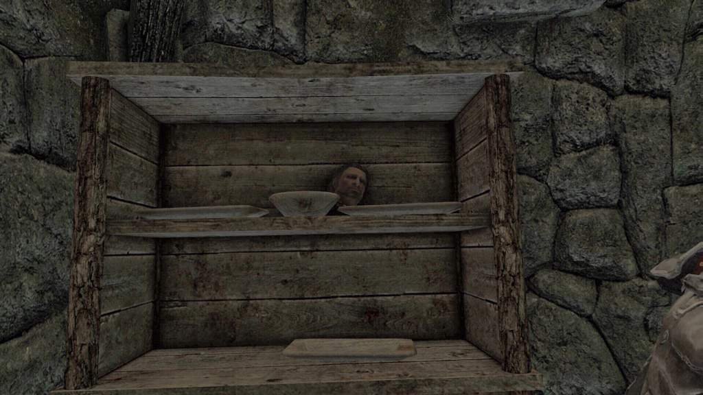 Skyrim Shelf Head Tamriel Elder Scrolls Amino Amino