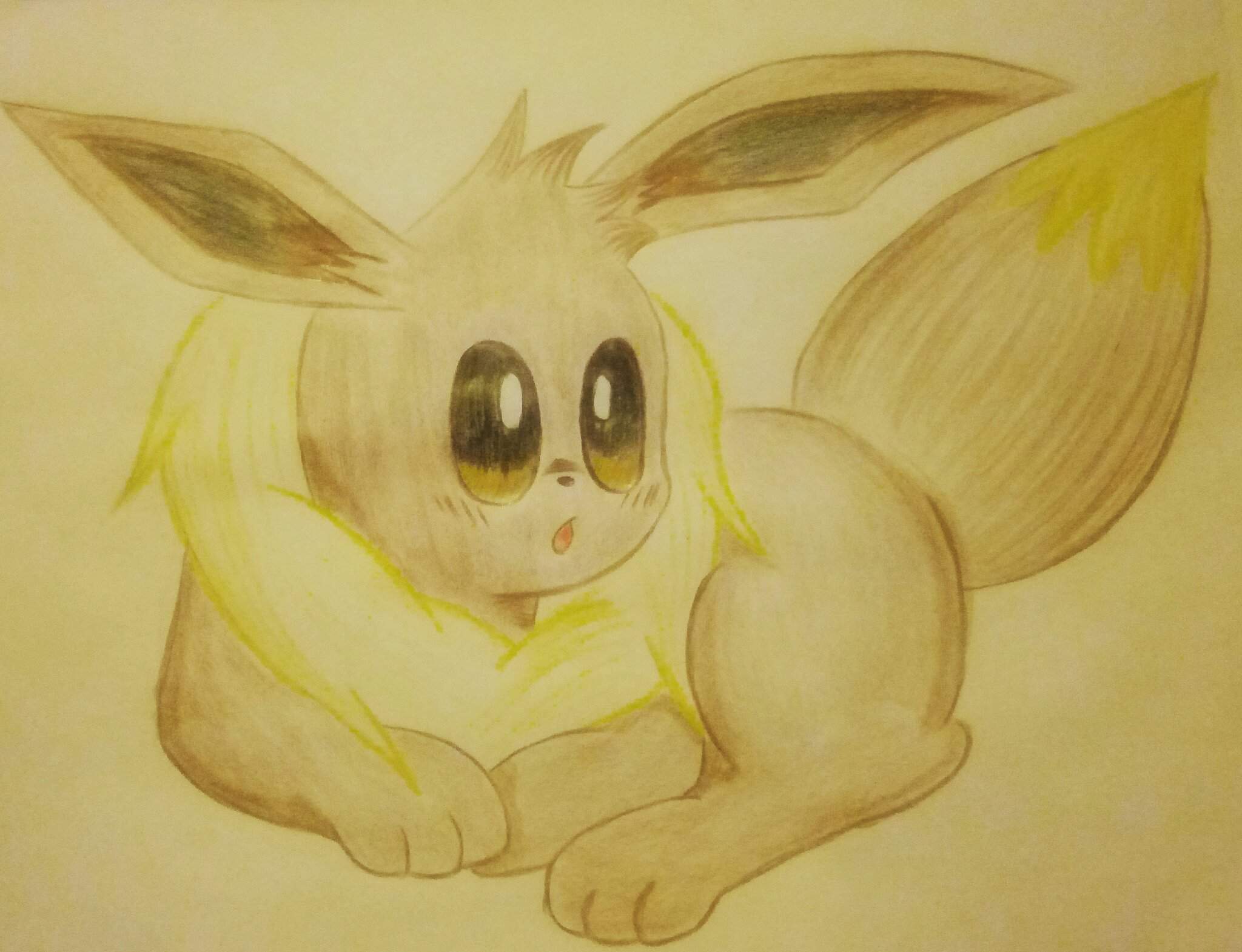 Dibujo De Eevee •pokémon• En Español Amino