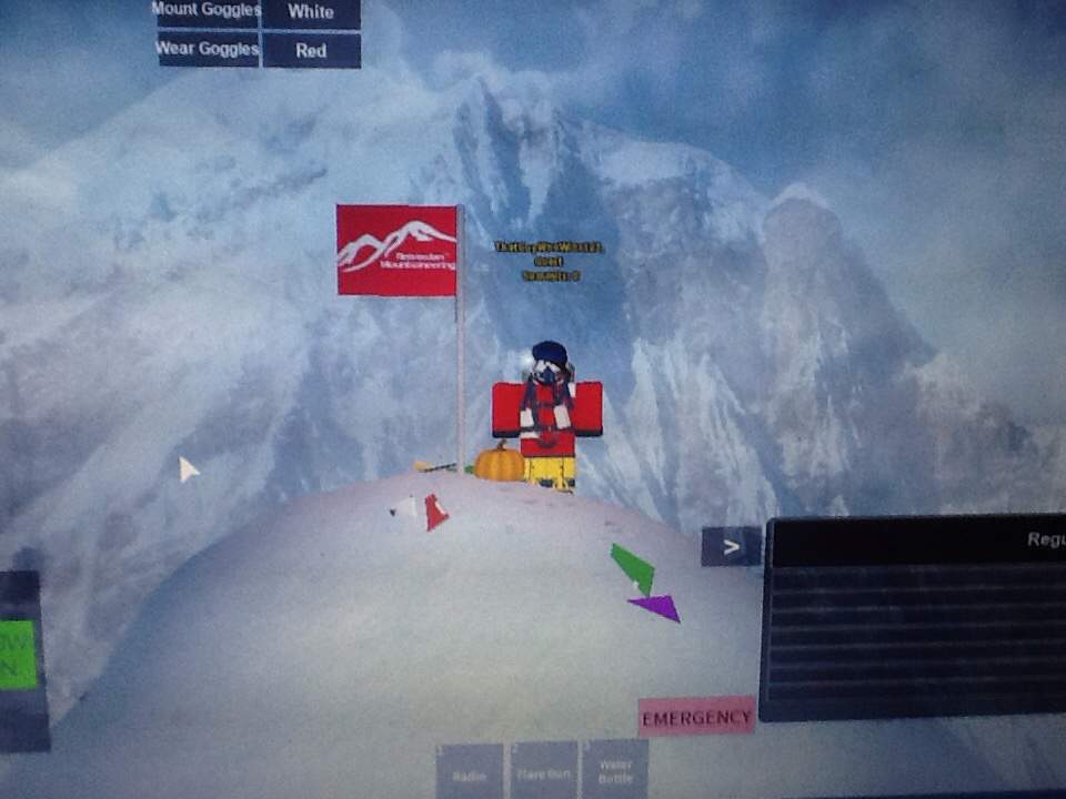 Climbing Mt Everest Virtually Roblox Amino