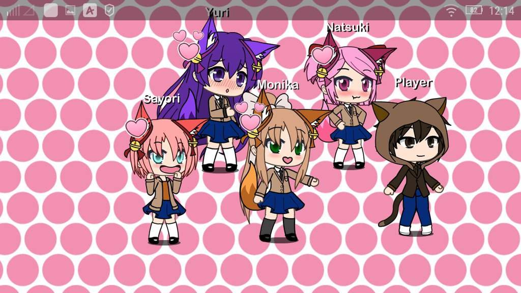 Gacha Live DDLC( Гача лайв тук тук литературный клуб) кому нравится ...