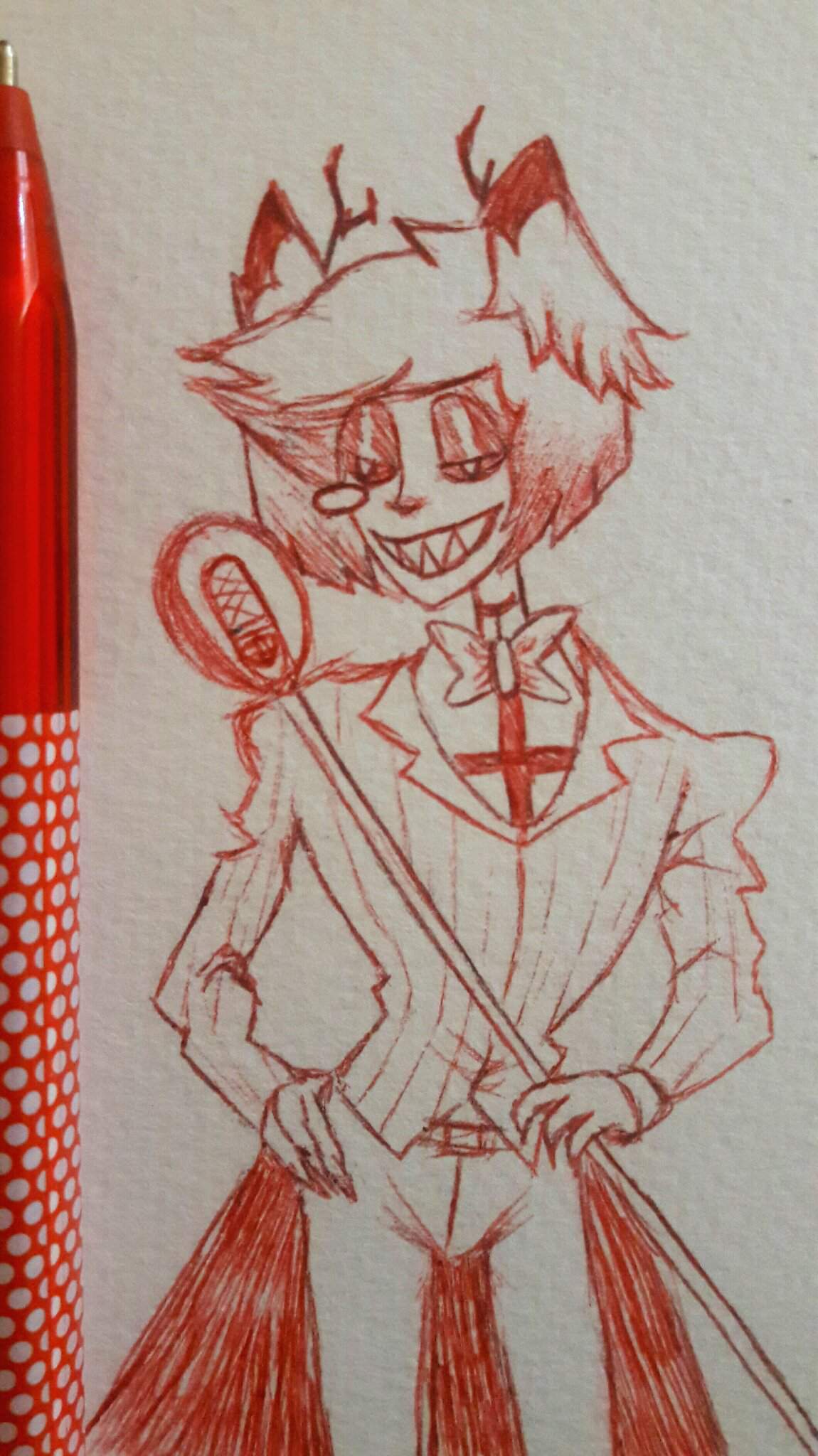 •fanart De Alastor• Hazbin Hotel Amino Español Amino