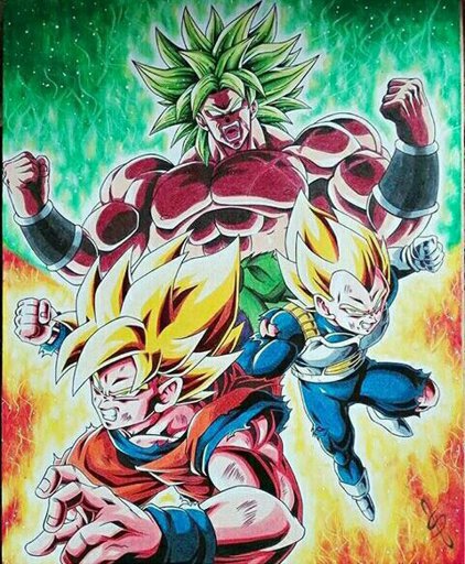 goku broly vegeta