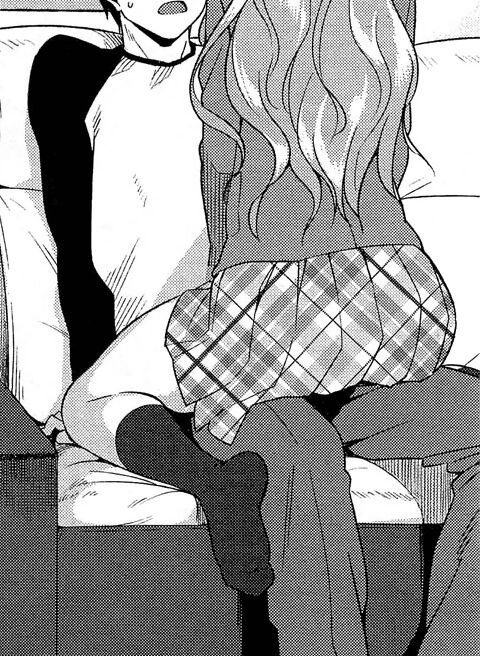 Anime panties woman couple