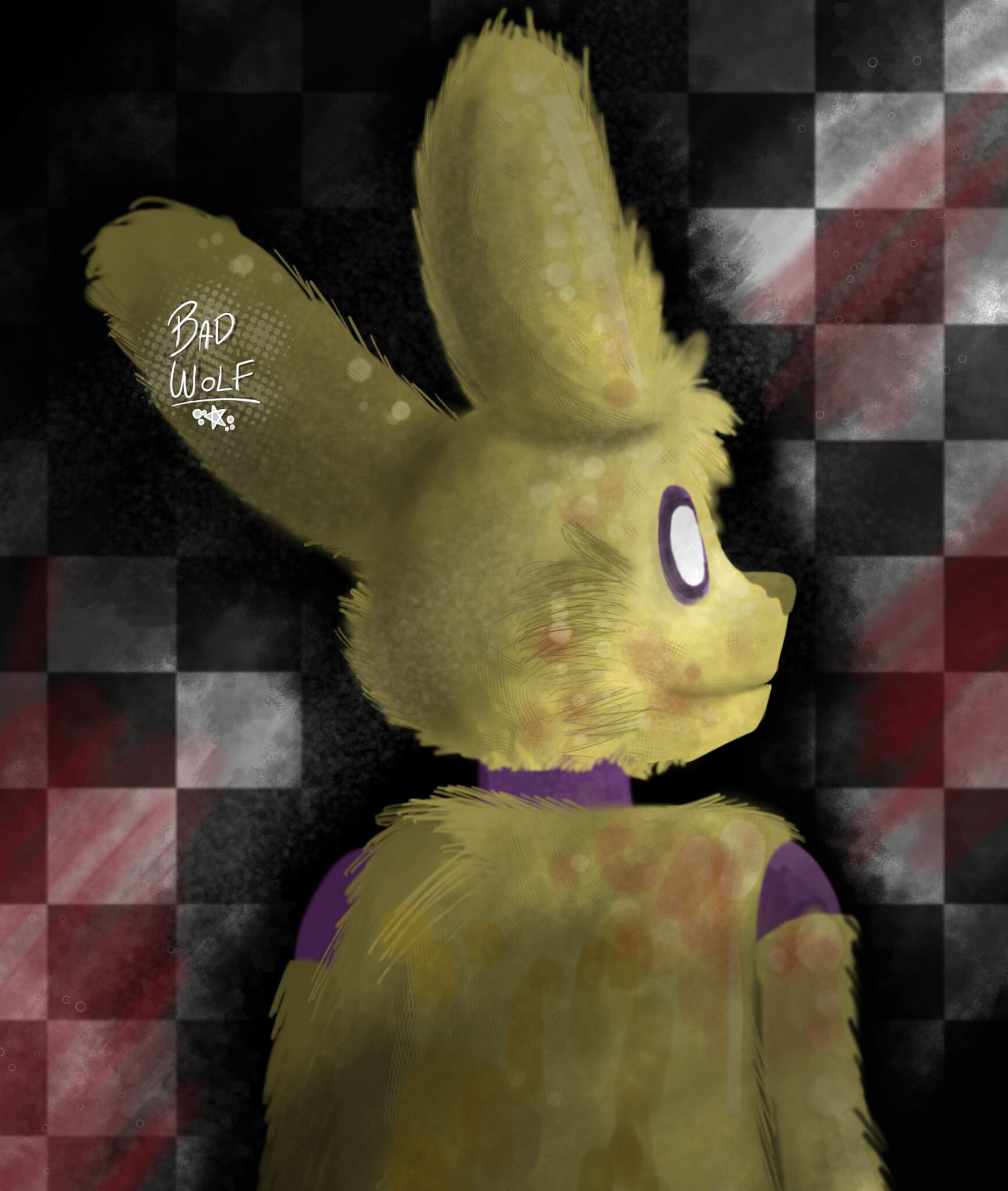 Spring Bonnie Purple Guy •fanart• Five Nights At Freddys