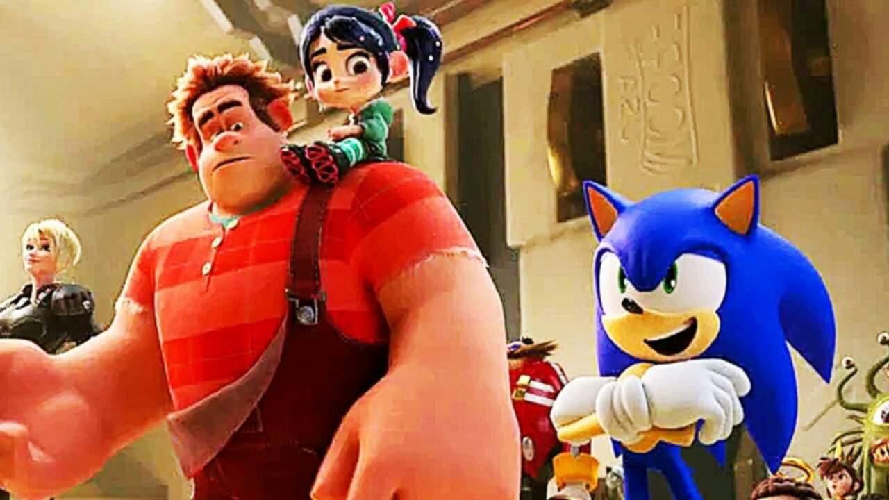 All of Sonic's Cameo's in Wreck it Ralph! 