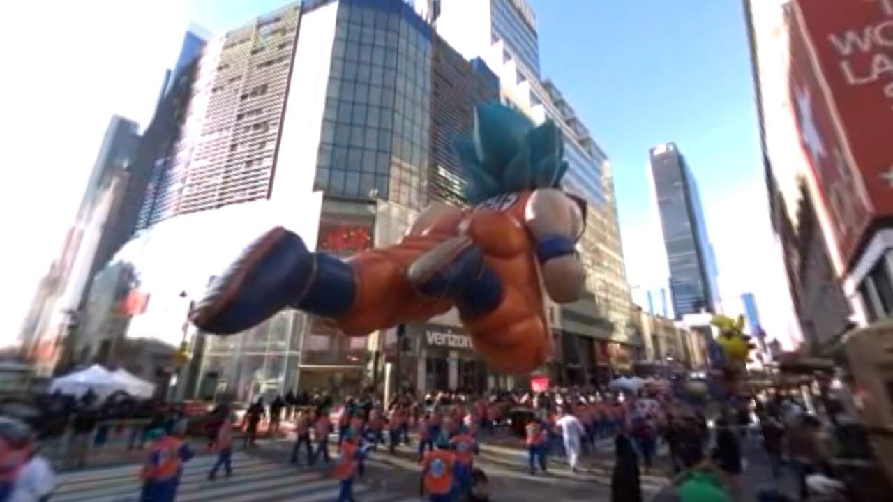 Goku Macy's Thanksgiving Day Parade Anime Amino