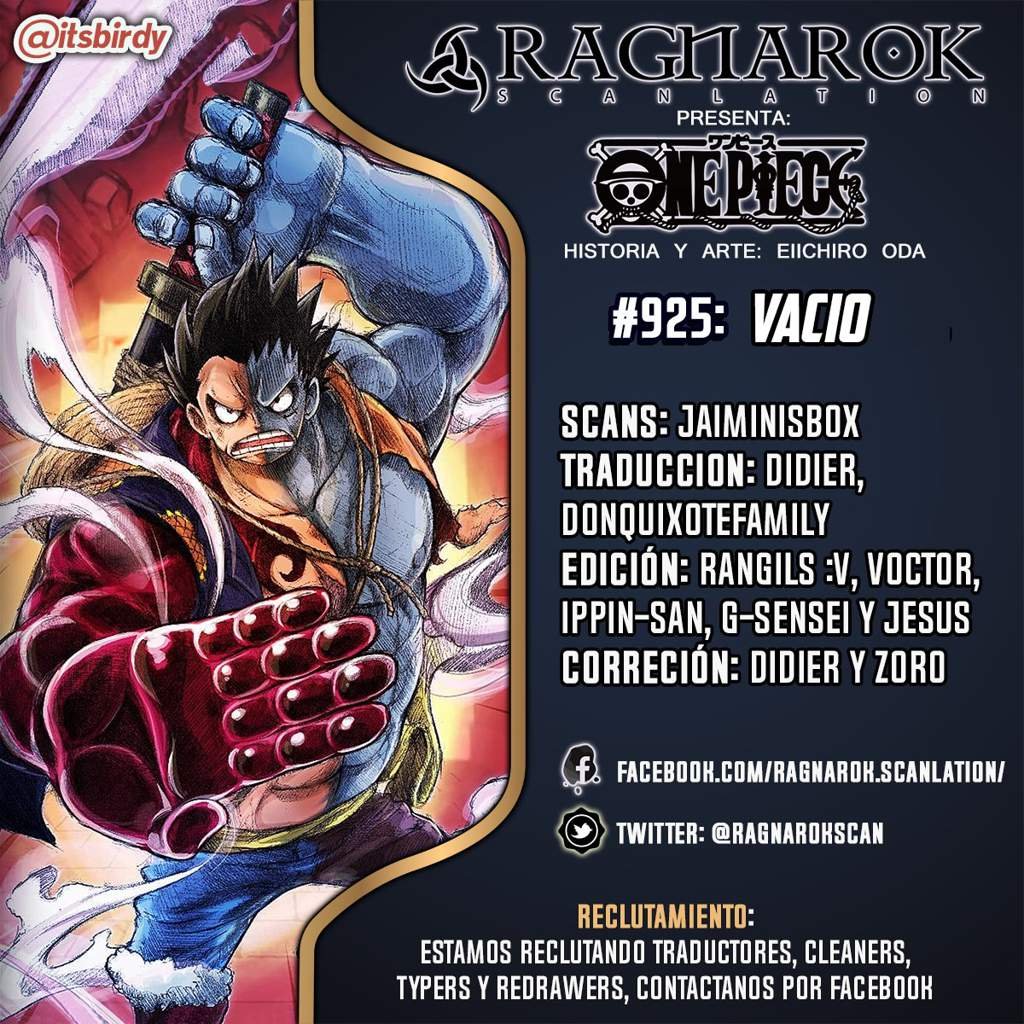 925 Manga One Piece Vacio One Piece Amino