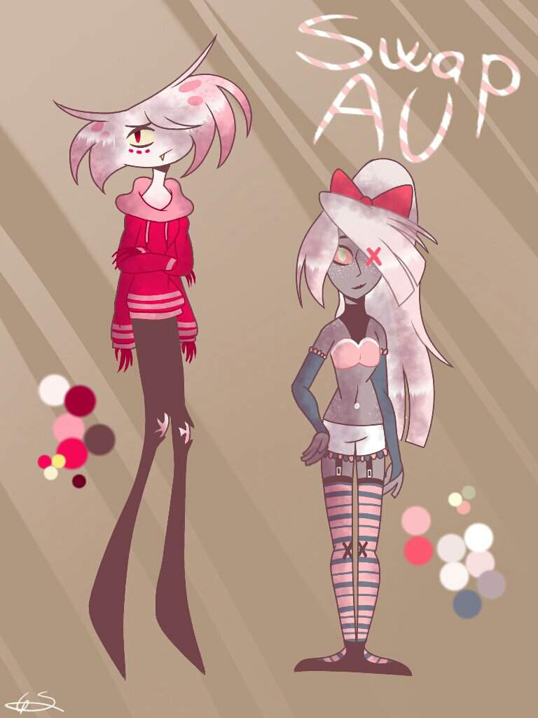 Swap Au Angel Dust And Vaggies Ref Hazbin Hotel Official Amino