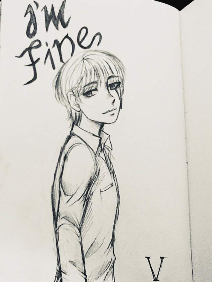 I M Fine Save Me Fanart Bts Amino