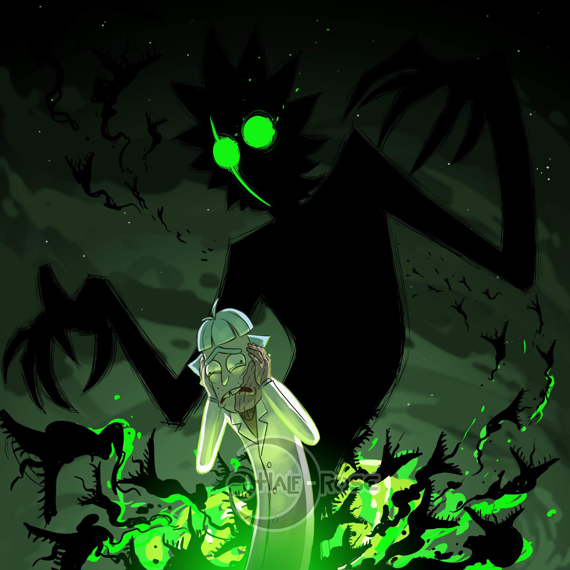 Haunted Rick And Morty Amino