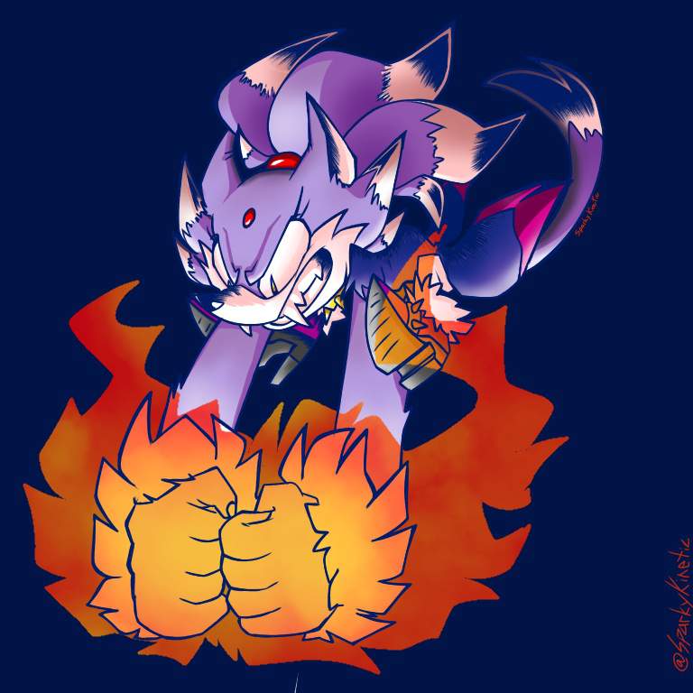 Blaze the Werecat Sonic the Hedgehog! 