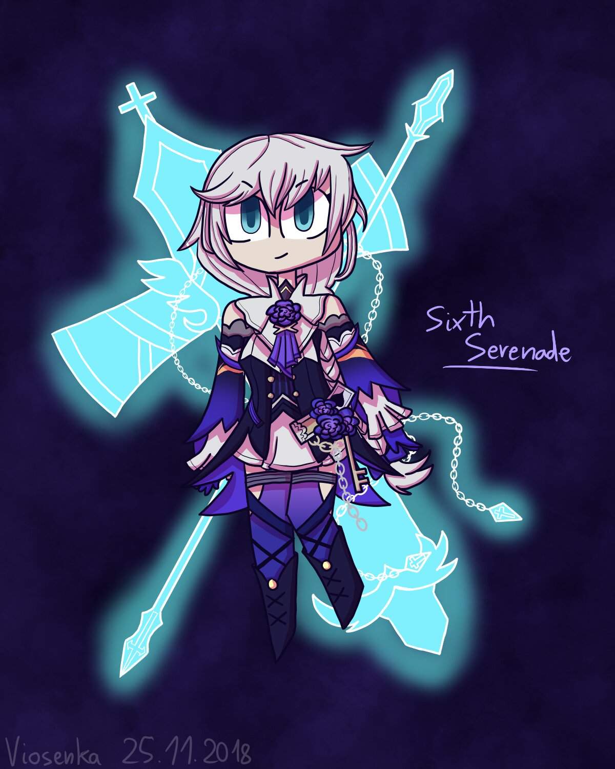 Sixth Serenade Art || First Post | Honkai Impact 3 Amino Amino