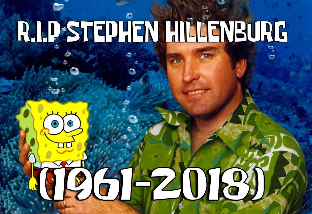 R I P Stephen Hillenburg Spongebob Squarepants Amino