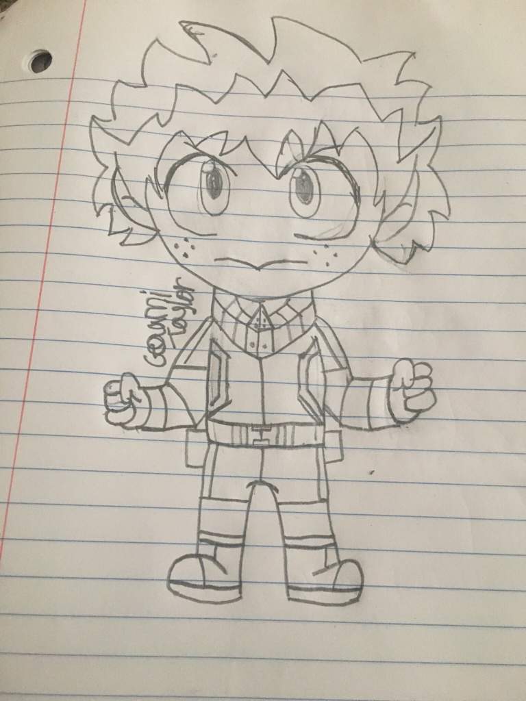 Izuku Chibi Version My Hero Academia Amino