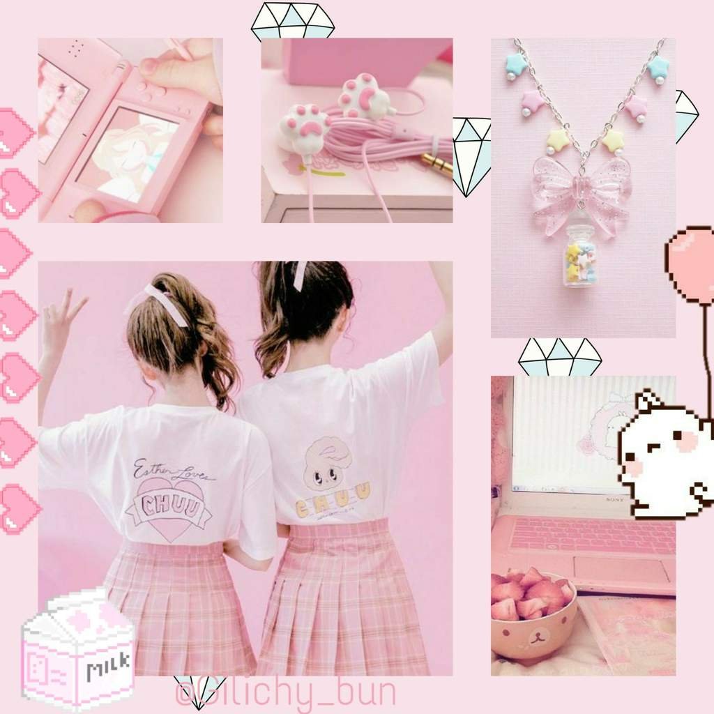 Kawaii mood board Kawaii Amino Amino