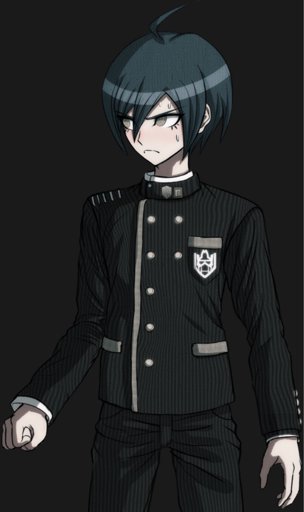 Saihara Shuichi Sprites (without Hat) 