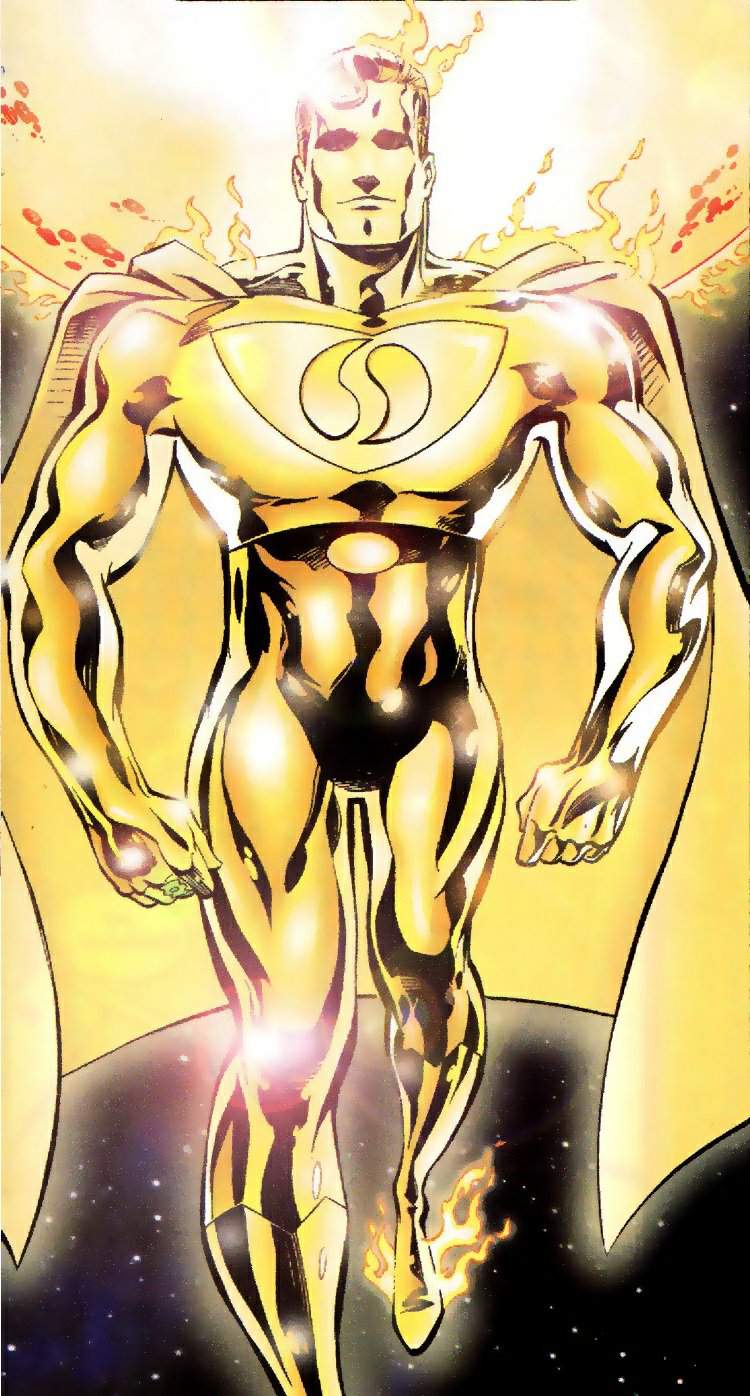 Супермен Прайм золотой Бог