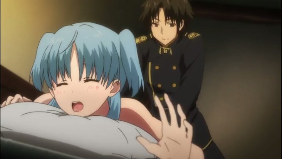 Anime back massage