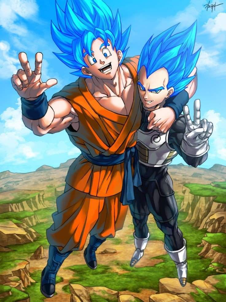Goku y vegeta hermanos | DRAGON BALL ESPAÑOL Amino