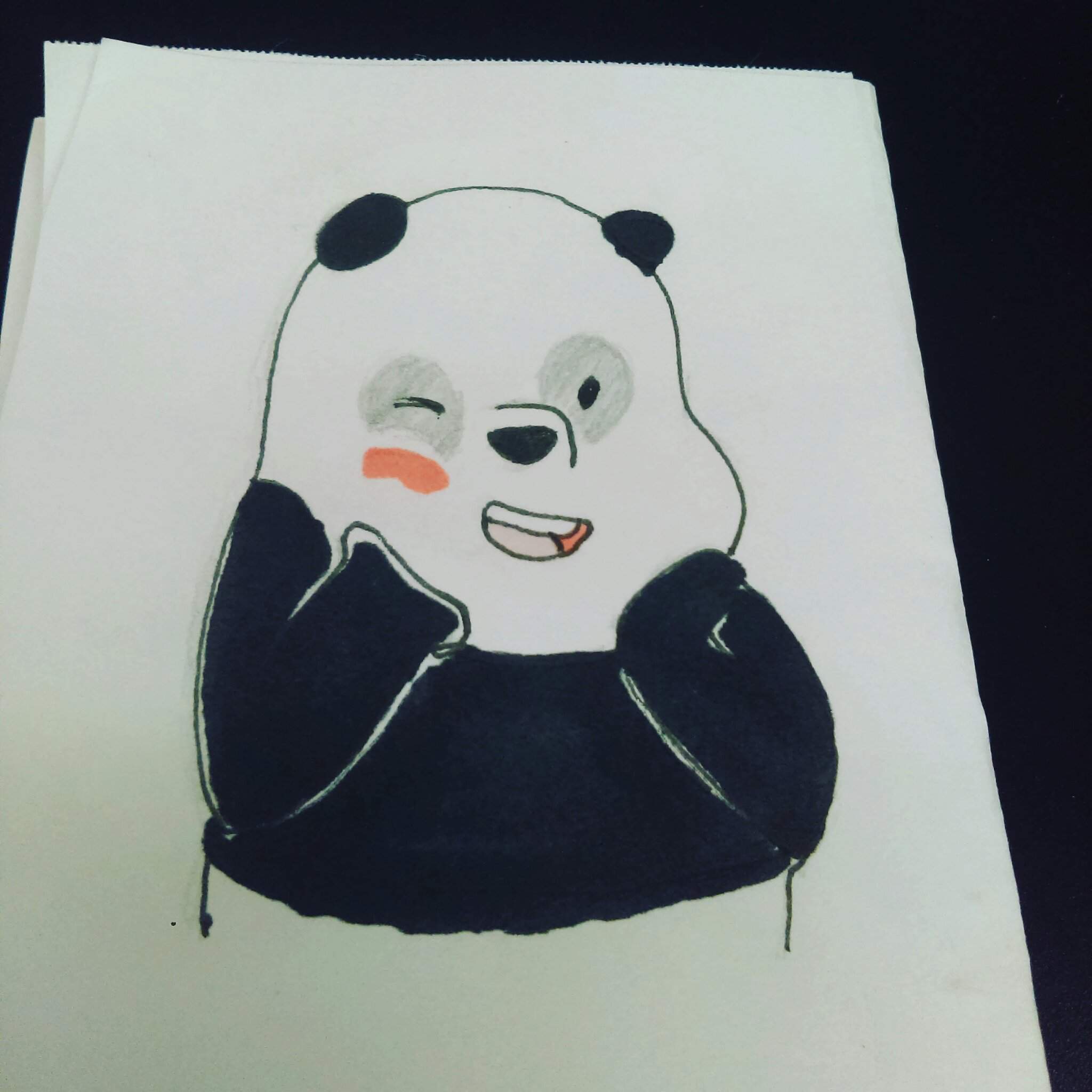 Un Pequeño Dibujo De Panda, De Escandalosos XD. | DibujArte Amino