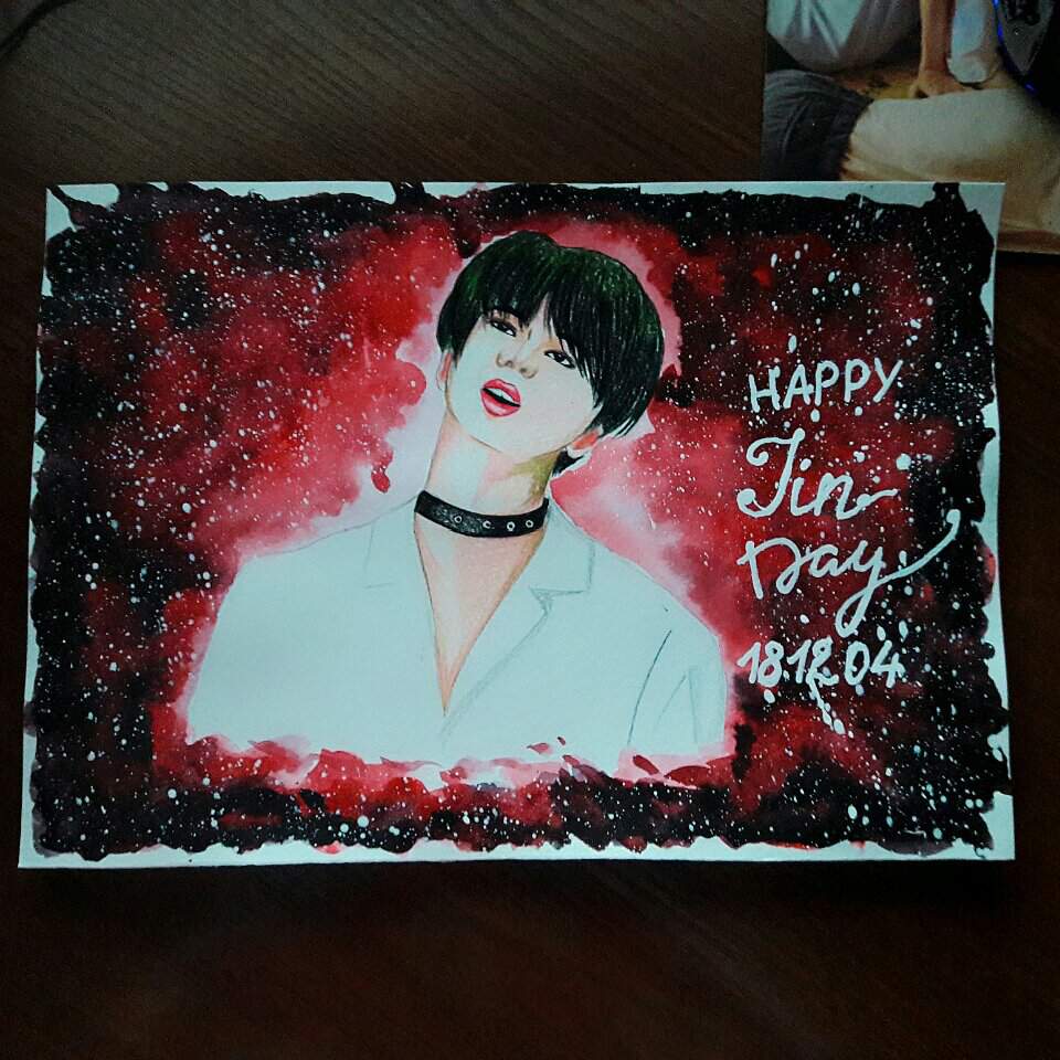 JIN BIRTHDAY ART🎉🎉🎉 | BTS Amino