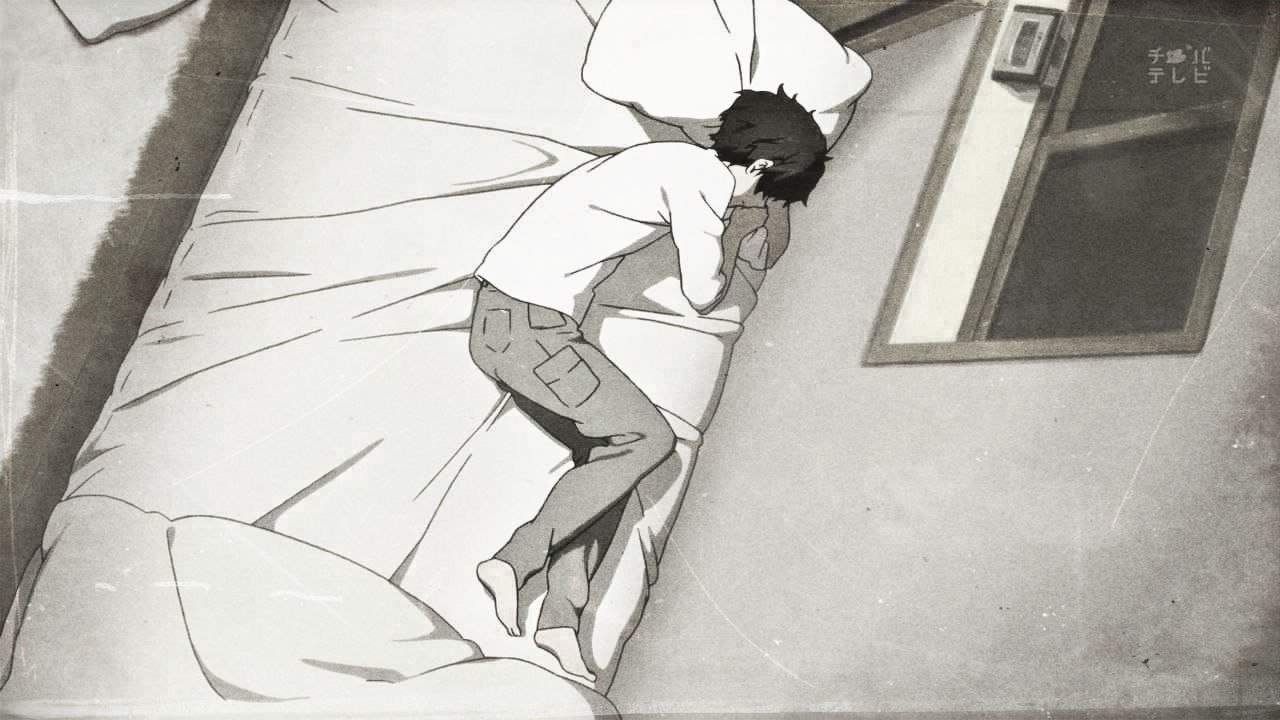 Одиночество на кровати аниме