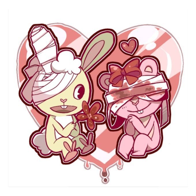 Giggles X Cuddles Fanart Is For You Happytreefriends Espa Ol Amino