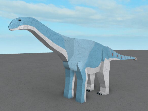 Shunosaurus Remodel Dinosaur Simulator Amino