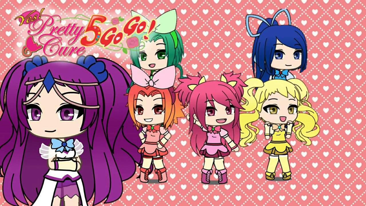 Yes Pretty Cure 5 Gogo In Gacha Life 🔥 🌱🌊🌹 Precure Amino