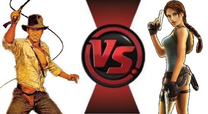 Lara Croft Vs Indiana Jones Telegraph