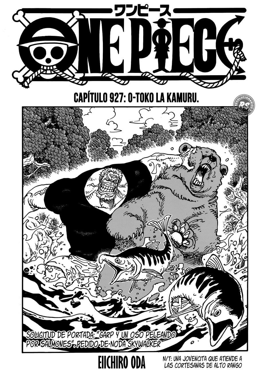 One Piece Manga 927 O Toko La Kamuru Wiki Universo Shonen Amino
