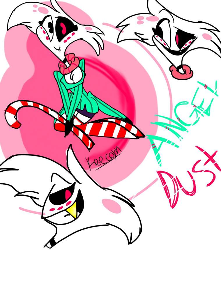 Christmas Angel Dust  Hazbin Hotel (official) Amino