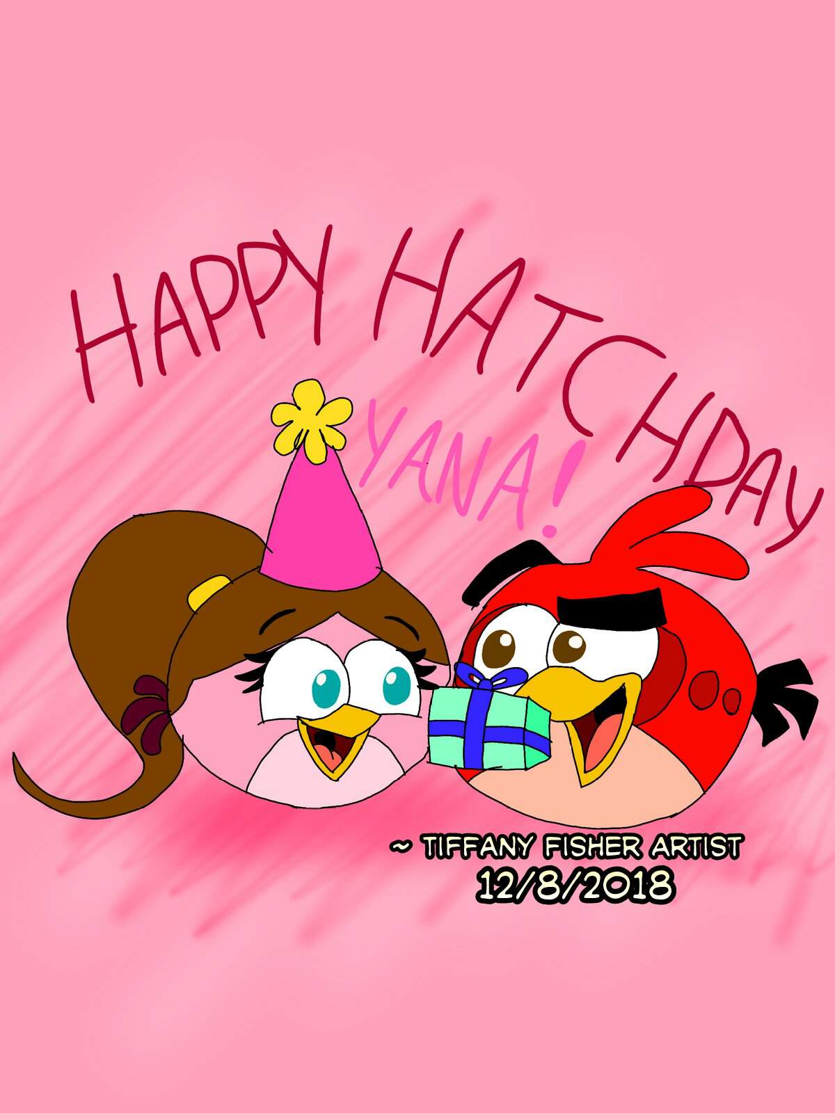 Happy birthday Yana!!! 🎂 | Angry Birds REAL Fan Amino Amino